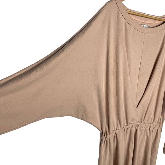 Free People FP Beach Santa Maria Slouchy Mini Dress Dolman Sleeves Size XL - Picture 3 of 6